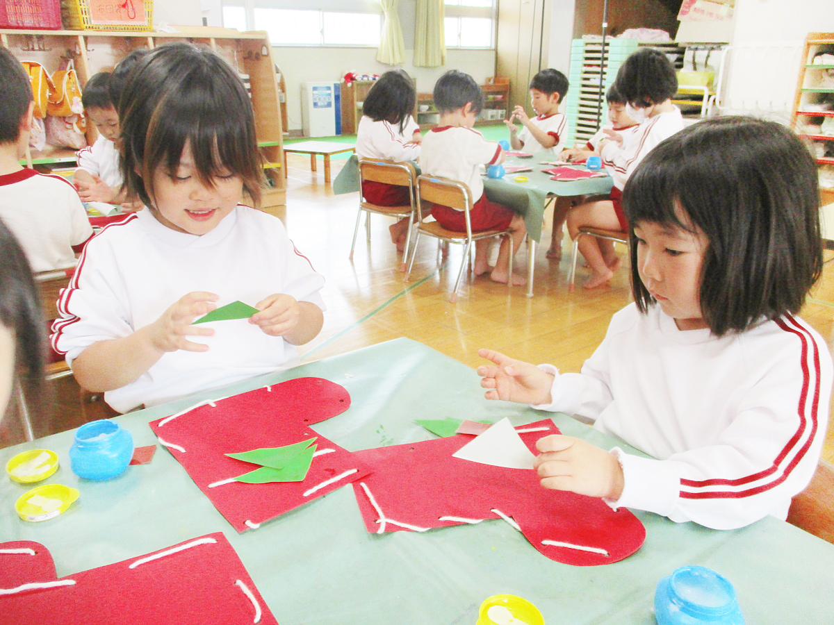 出合保育園 園での１日１