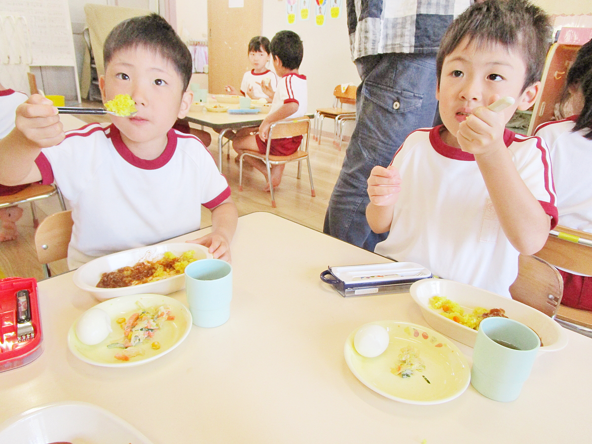 出合保育園 園での１日4